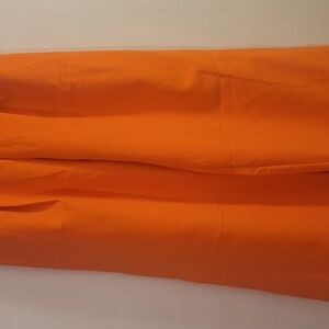 Vibrant Orange Fabric